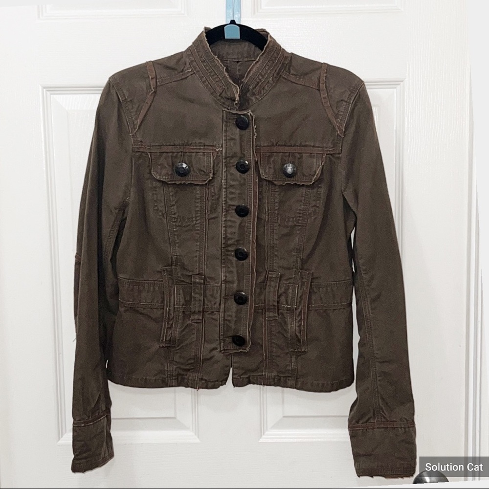 No Boundaries Brown Lightweight Jacket Size Small
